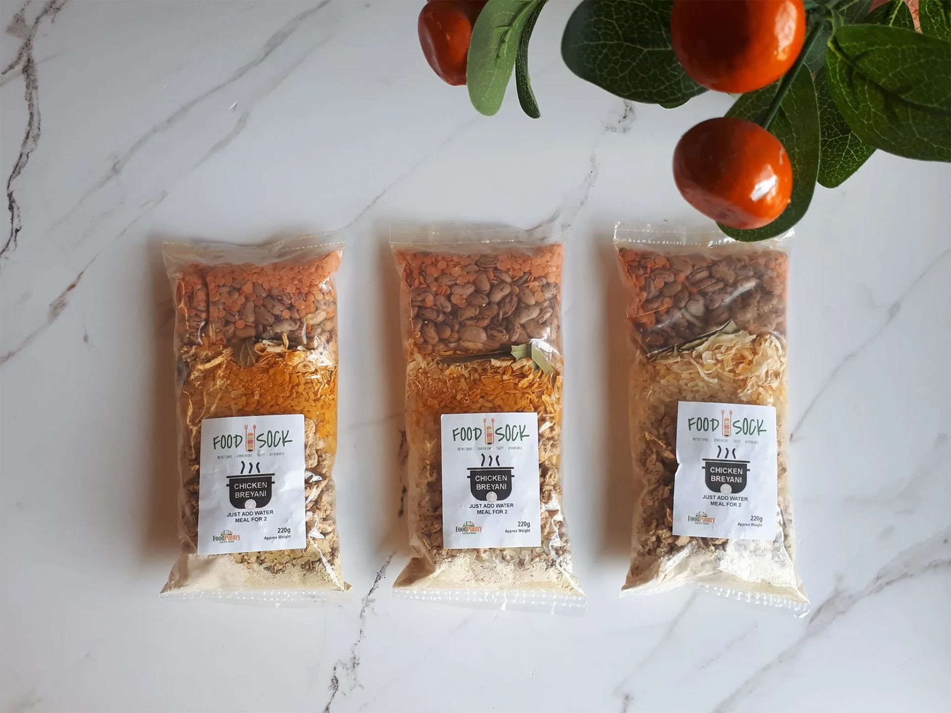 FoodSock Products Header